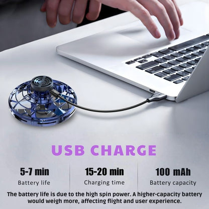 Floating Spinner – USB Rechargeable with LED Lights