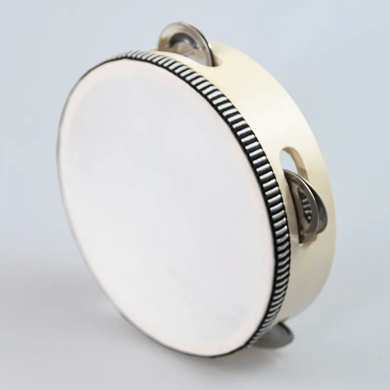 Wooden Tambourine with Jingles