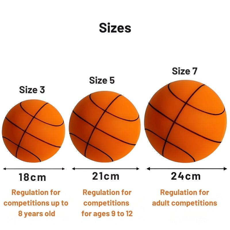 Silent ball – Imitates the Bounce of a Basketball