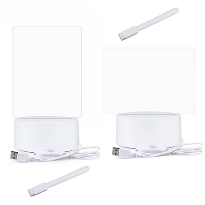 LED bedside writing & drawing board