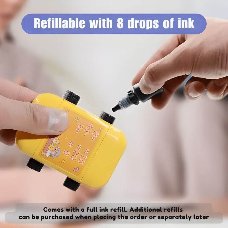 Math roller – Instant operation strips