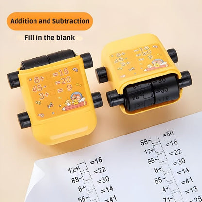 Math roller – Instant operation strips