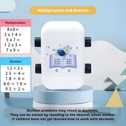 Math roller – Instant operation strips