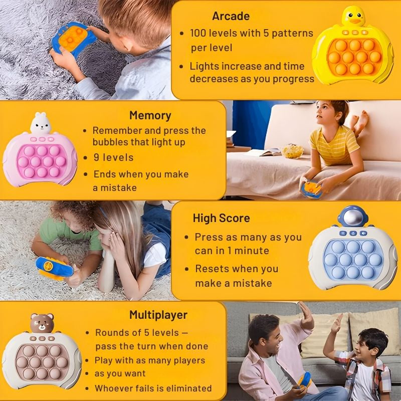 Bubble push – Reflex & anti-stress game