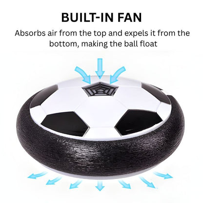 Floating ball – Airflow channel, LED lights & padded exterior
