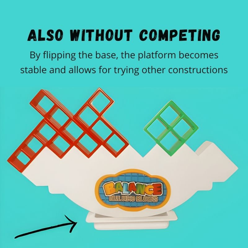 Balance Tetris 3D – 32-Piece Balance Game