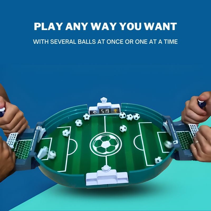 FURBITO – 1‑on‑1 football field, pinball-style tabletop game