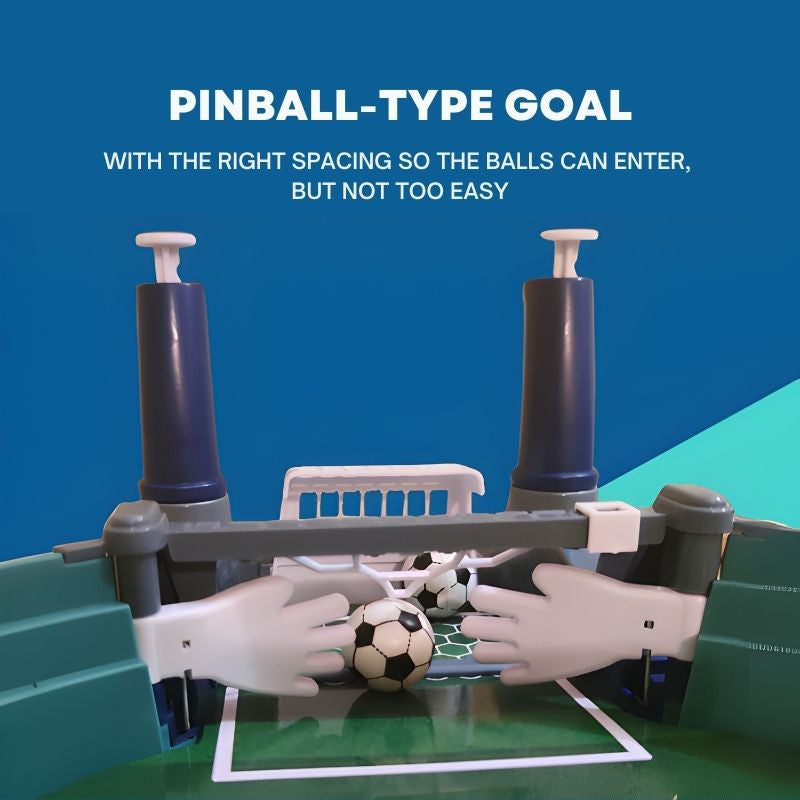 FURBITO – 1‑on‑1 football field, pinball-style tabletop game