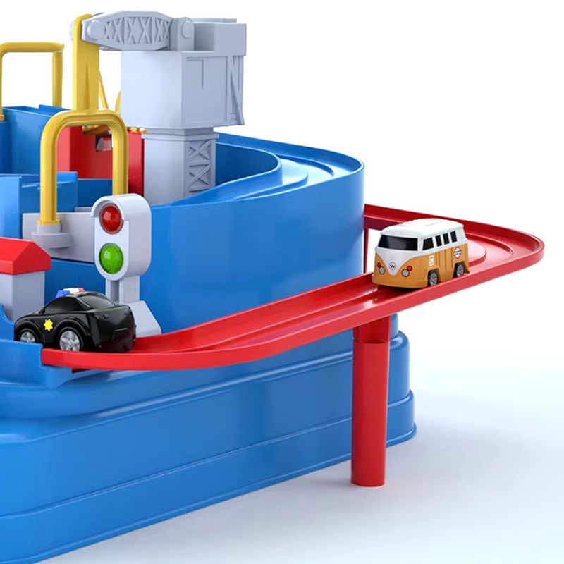 Car Track Controlled with Levers