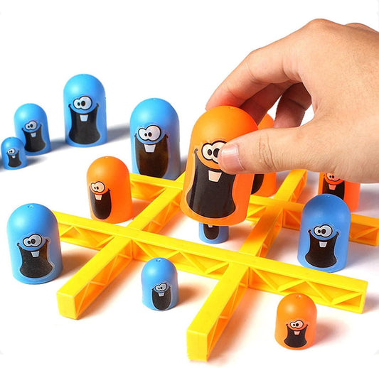 Tactical tic-tac-toe – Multi-level strategy game