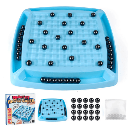 Magnetic checkers – Board game with 20 Magnets