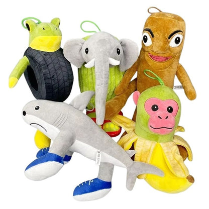 Brainrot Plush Toys 21–40cm – Tungtung sahur, tralarero tralala, ballerina capuchina...