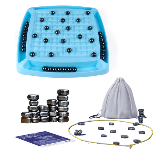 Magnetic checkers – Board game with 20 Magnets