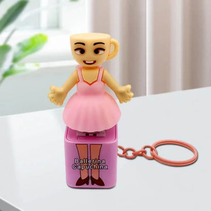 Brainrot Sound Pushers with keychain – Tungtungtung sahur, ballerina capuchina, chimanzini bananini, tralalero...