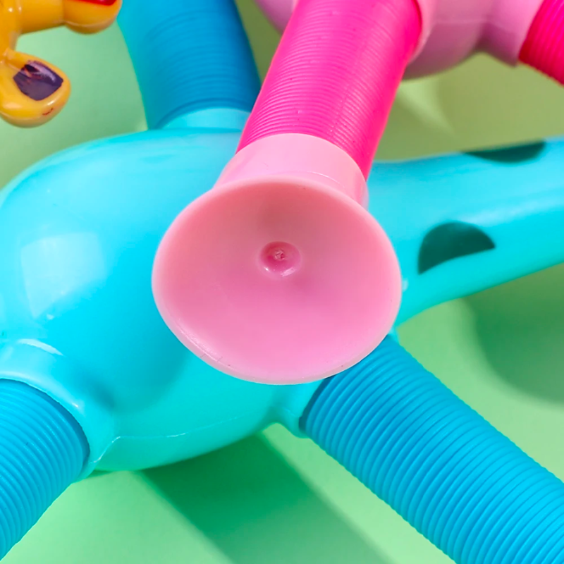 Tubular legs – Extendable suction-cup toys (pack of 4 Colours)