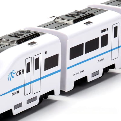 Obstacle-avoiding train – Automatic turning with music & light