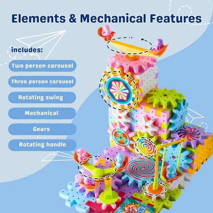 Rotating Park – Gear construction set with Motor
