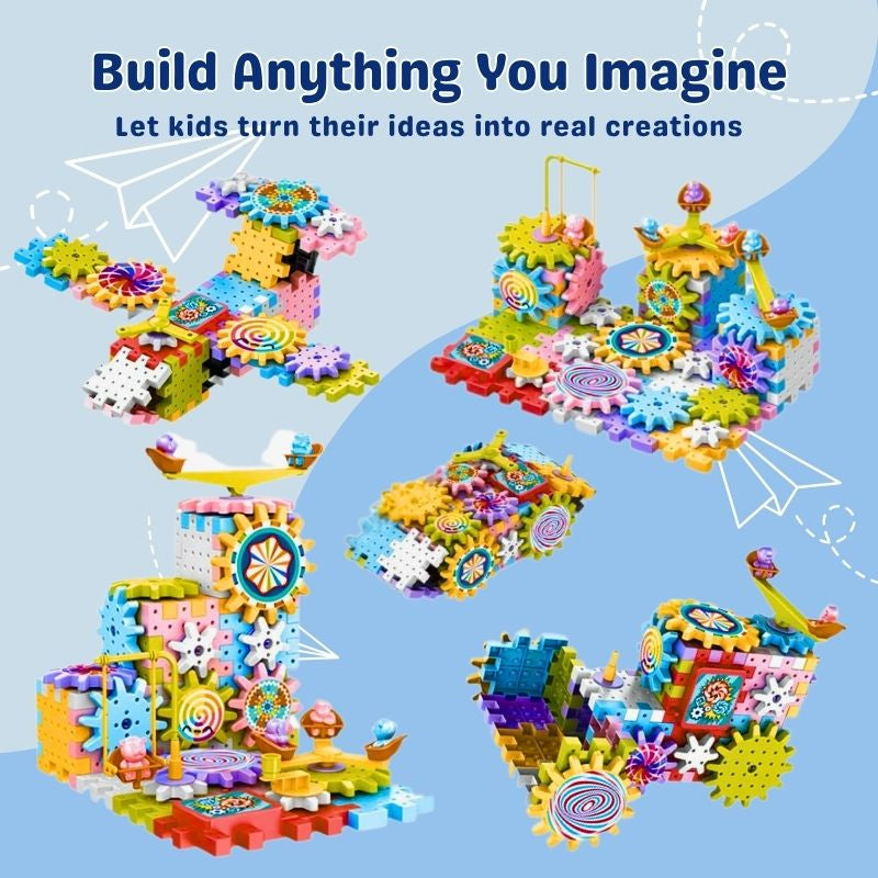 Rotating Park – Gear construction set with Motor