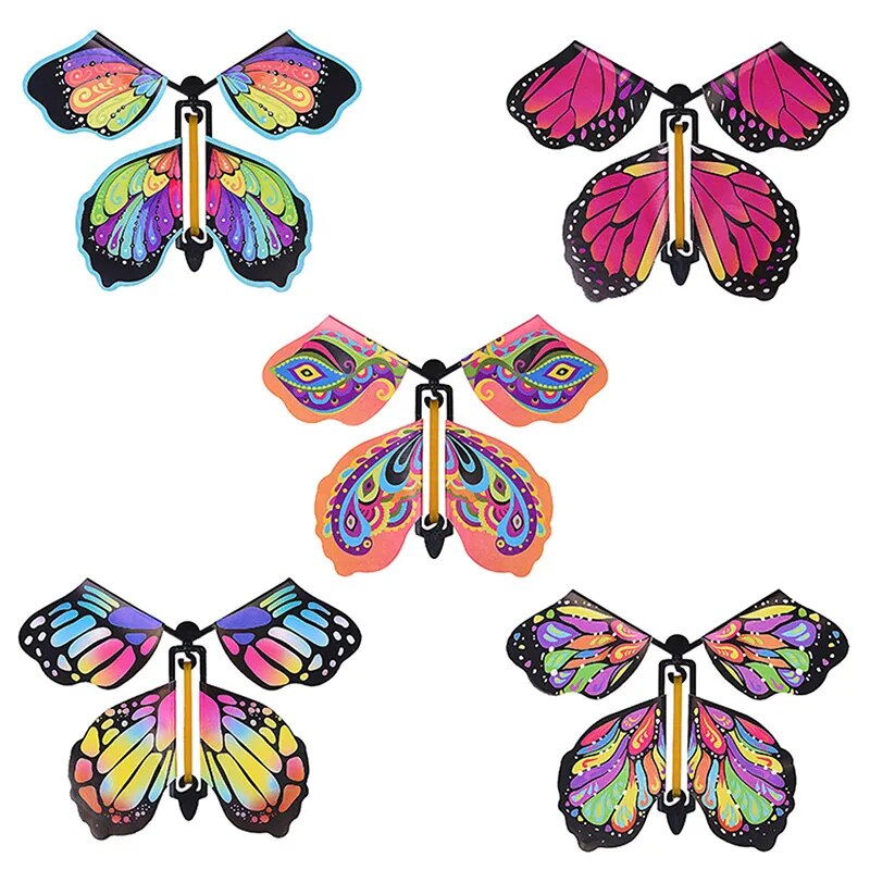 Flying paper butterflies – For pranks & surprises