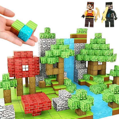 Creative magnetic blocks – Cubes with 8 Magnets for Endless Builds
