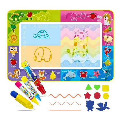 Magic water drawing mat + accessories