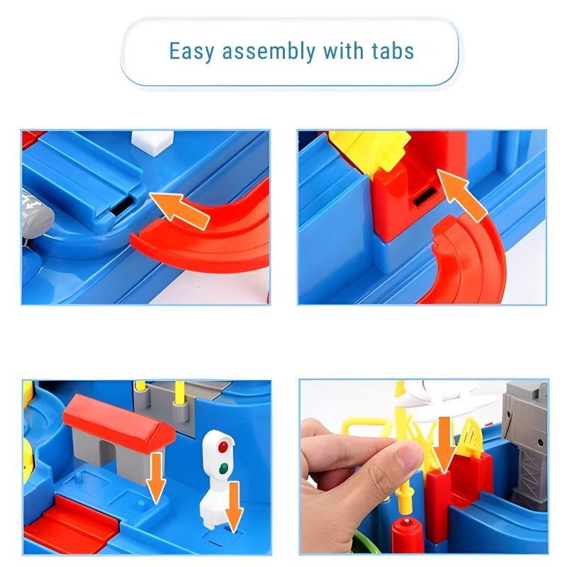 Car Track Controlled with Levers