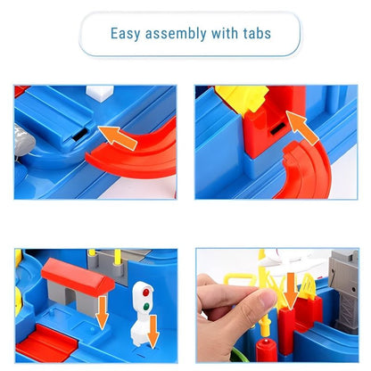 Car Track Controlled with Levers