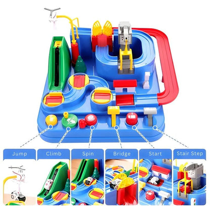 Car Track Controlled with Levers