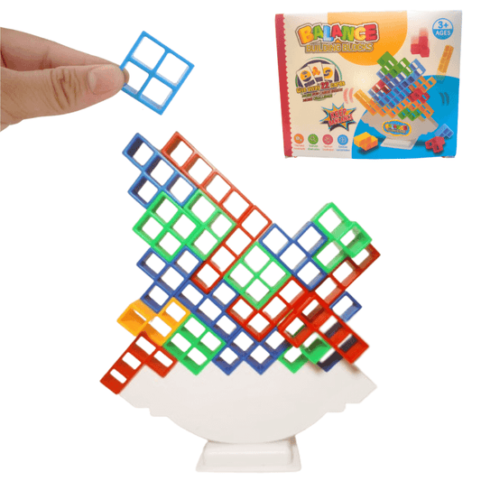 Balance Tetris 3D – 32-Piece Balance Game