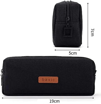 Classic Fabric Pencil Case – 3 Colours