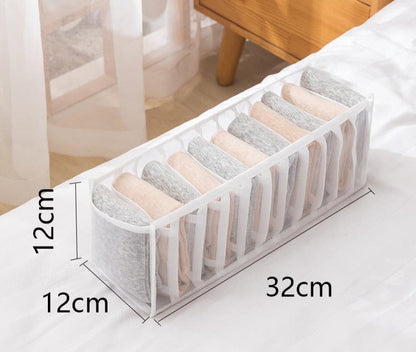 Clothing Organiser with Compartments