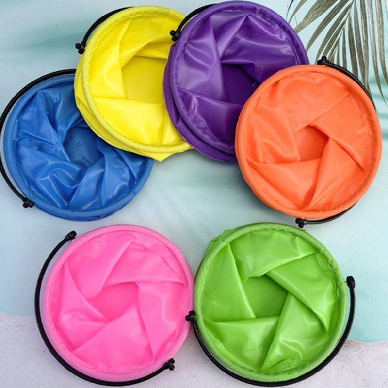 Foldable Bucket 14x12cm – Assorted Colours