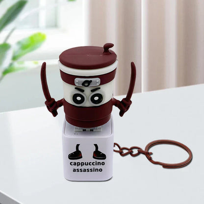 Brainrot Sound Pushers with keychain – Tungtungtung sahur, ballerina capuchina, chimanzini bananini, tralalero...