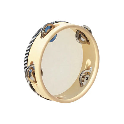 Wooden Tambourine with Jingles
