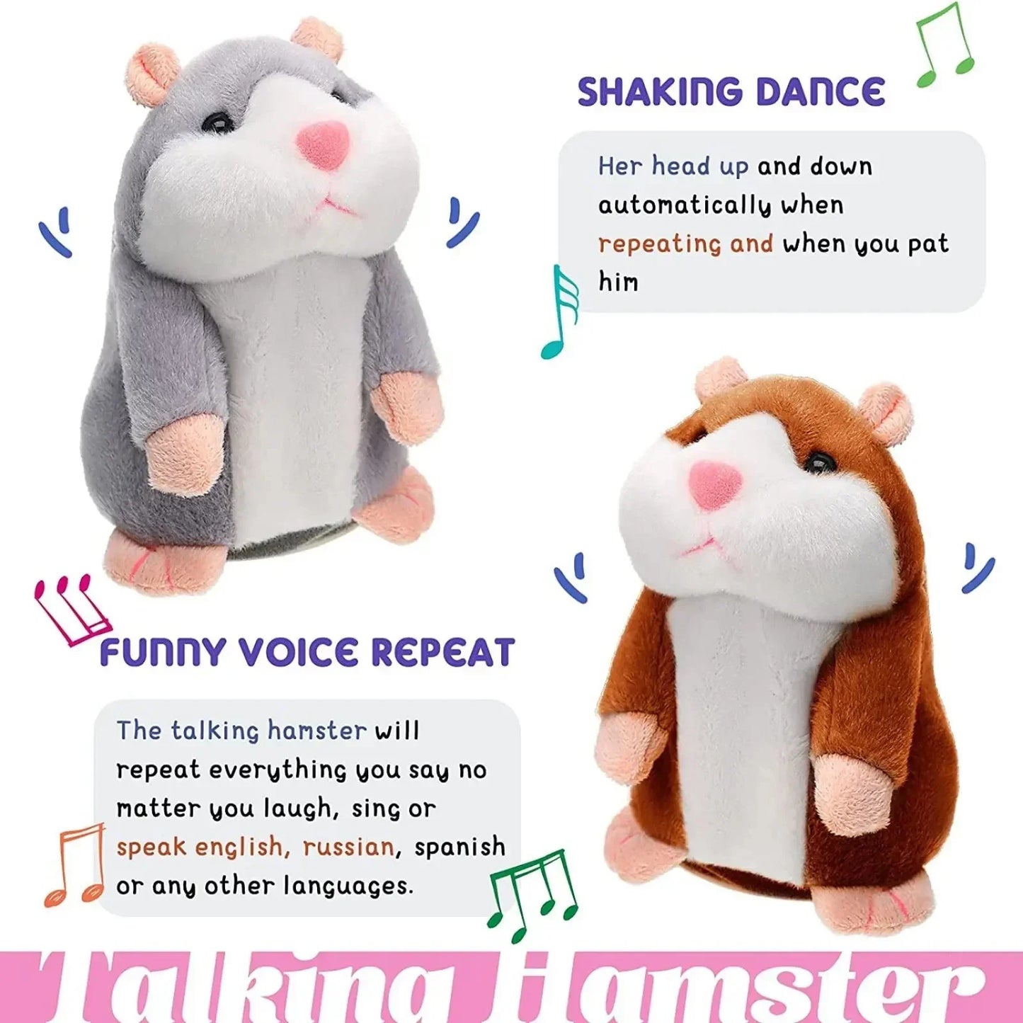 Repeater Hamster with microphone & speaker