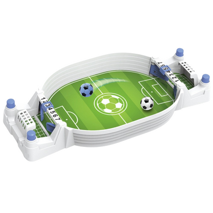 Mini 1‑on‑1 football field – Pinball-style tabletop game (26x13cm)
